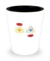 Shot Glass Party Funny Electron Science Teacher  - £15.85 GBP