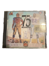 NEW CD: 75 Seasons History of the NFL CD-ROM - $6.92