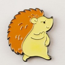 Hedgehog Middle Finger Sign Enamel Pin Fashion Accessory Jewelry