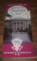 Rutherford B Hayes Presidential Center, Fremont, Oh, Vintage Brochure - $2.47