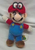 Nintendo Super Mario Odyssey Cappy Hat Mario 6&quot; Plush Stuffed Animal Toy - £13.06 GBP