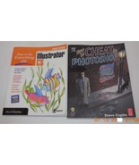 Lot of 2 Photography Books Photoshop Illustrator CS David Karlins Steve ... - $544.70 MXN