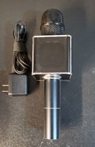 Sharper Image Vocal Microphone with On/Off Switch Black Tested Works - £4.82 GBP