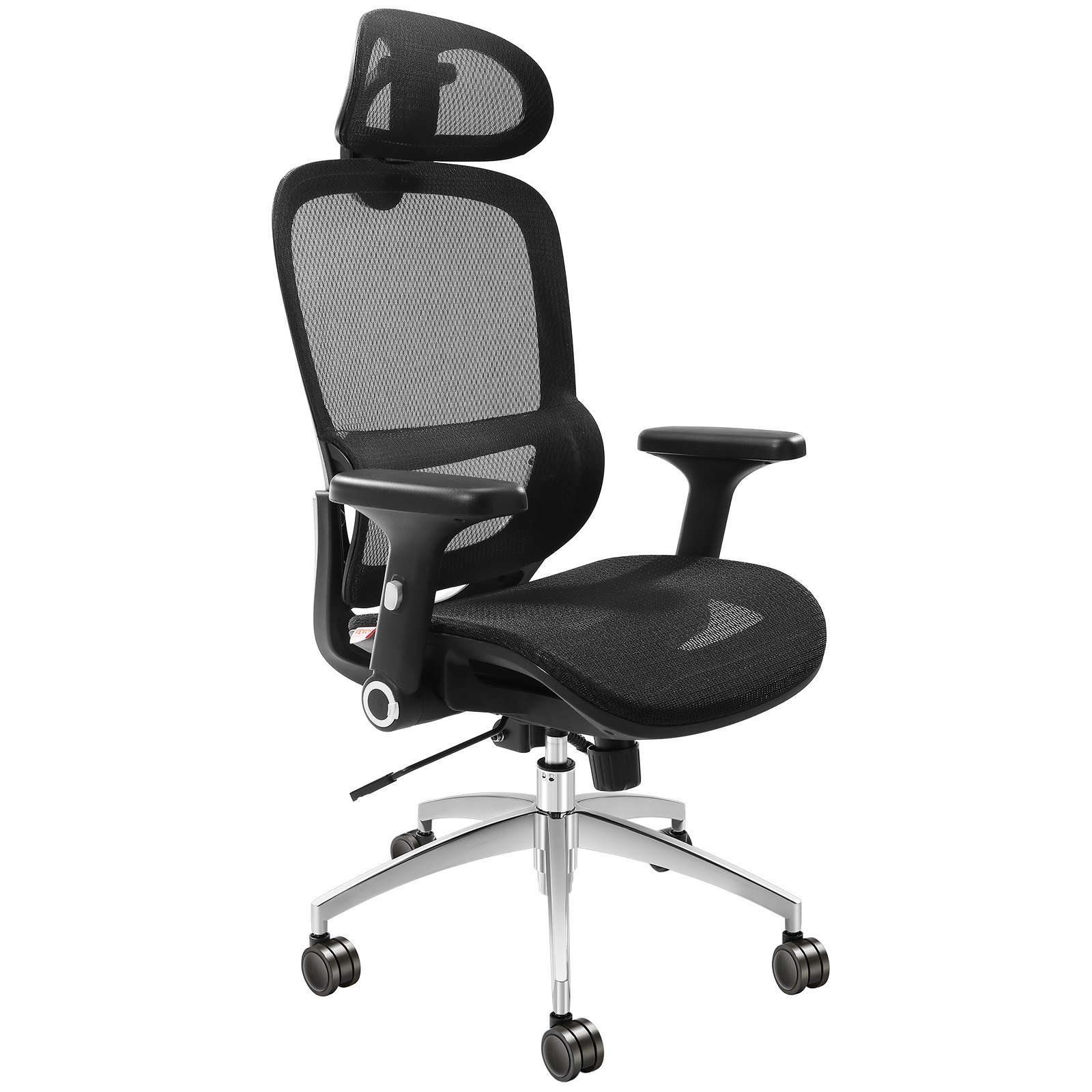 VEVOR Ergonomic Office Chair with Mesh Seat - Adjustable and