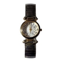 Anne Klein Women&#39;s Silver-Tone Expansion Bracelet Watch 10/1674-5 Needs Battery - £10.40 GBP