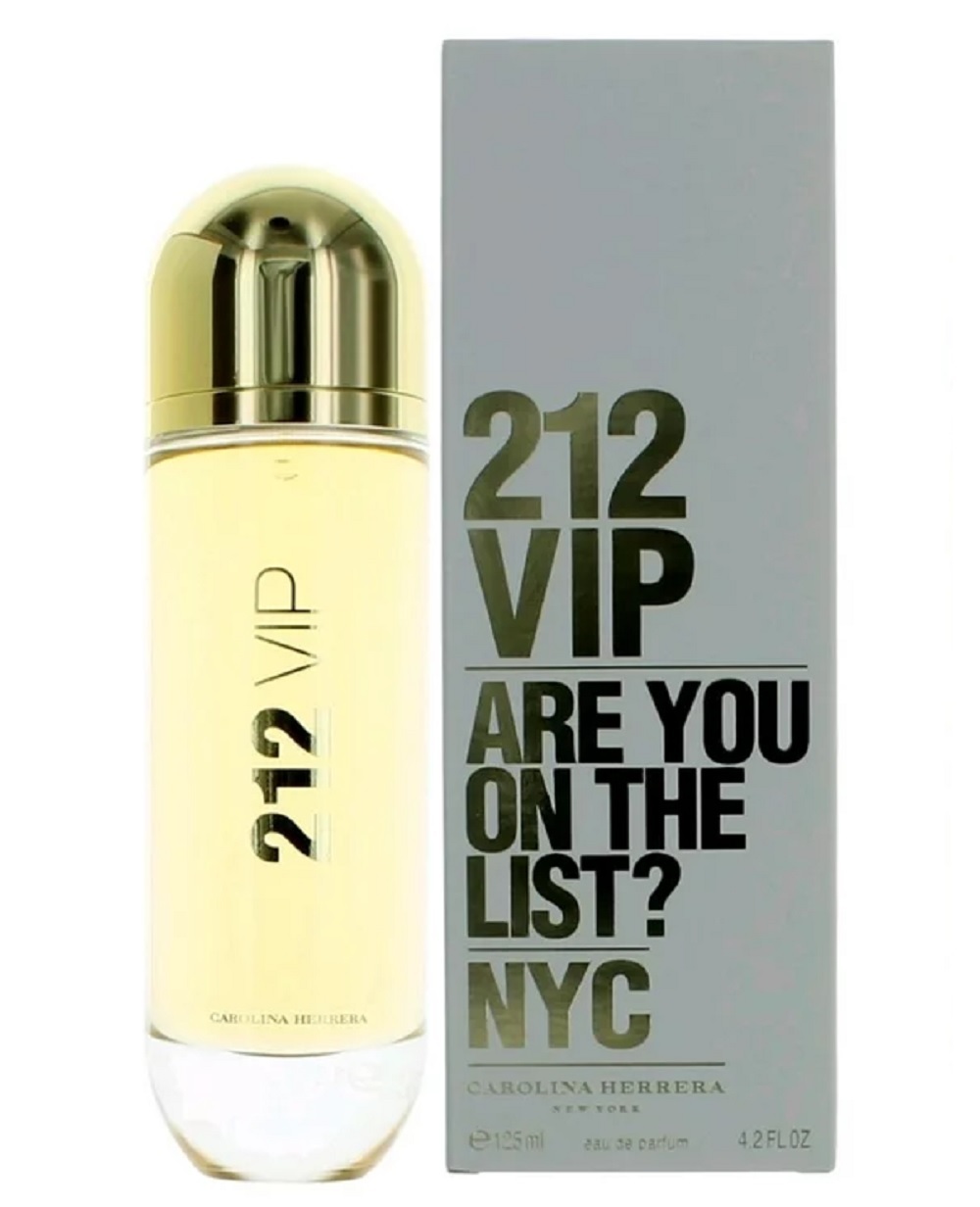 212 VIP * Carolina Herrera 4.2 oz / 125 ml Eau De Parfum Women Perfume Spray - £80.12 GBP