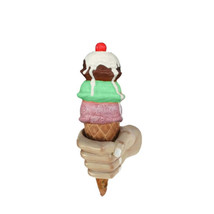 Three Scoop Ice Cream In Hand Over Sized Statue - £417.82 GBP