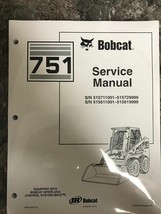 Bobcat 751 Skid Steer Loader Service Manual Shop Repair Book 2 Part # 69... - £31.31 GBP