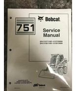 Bobcat 751 Skid Steer Loader Service Manual Shop Repair Book 2 Part # 69... - $723.81 MXN