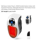 ULP Porcelain Heater Plugs in to wall 500W Auto Power Off - $40.25 CAD