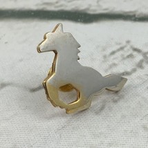 Sarah Coventry Galloping Unicorn Lapel Pin Gold Toned Collectible Pin Back - £6.20 GBP