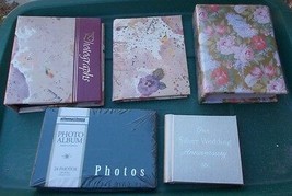 ~~ Lot Of 5 Mini Photo Albums ~ C. R. Gibson &amp; Co. &amp; more ~~ Check Them Out &gt;&gt;&gt;&gt; - £9.59 GBP
