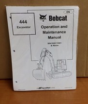 Bobcat 444 Excavator Operation and Maintenance Manual 4900041 - £18.34 GBP