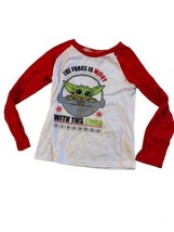 Star Wars kids The Force is Merry with this child T-shirt size 8 Grogu - £6.94 GBP