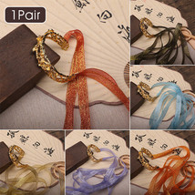 Hanfu Armband Ribbon Bracelet Hollow out Cosplay Props Dunhuang Dance Ac... - $8.89