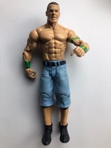 2010 Mattel WWE JOHN CENA Wrestling Action Figure!! Green bands - $14.17