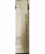 Custom Natural Rose Clear Quartz Glass Water Bottle 550 Ml - $34.65