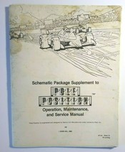 Pole Position Service Video Game Schematic Package Diagrams Original 1982 - £14.93 GBP