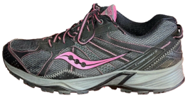 Saucony Women&#39;s Shoes Sz.11 Excursion TR7 Women Black-Pink-Neon Athletic... - $14.63