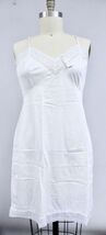 RETRO Vintage Vassarette Silky Nylon Tricot Slip Lingerie White S 38 NWT... - $39.20
