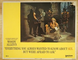 1972 Lobby Card Movie Poster Everything You Always Wanted To Know About Sex - $18.75