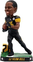 Le&#39;Veon Bell Pittsburgh Steelers NFL Color Rush Bobblehead FOCO NIB Football - £35.60 GBP