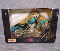 Maisto Kawasaki Ninja Motorcycle 1:18 Die-Cast Metal Special Edition 1997 New - £7.40 GBP