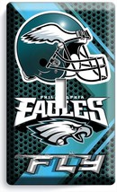 Philadelphia Eagles Football Team 1 Gang Light Switch Wall Plate Man Cave Decor - £9.27 GBP