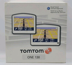  TomTom ONE 130 3.5-Inch Portable GPS Navigator Tested Works - £15.74 GBP