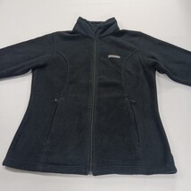 Columbia Sportswear XL1322 Women’s Black Full Zip Fleece Jacket Pocket Size M image 12