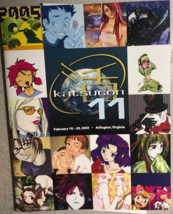 KATSUCON 11 Program Book (Virginia) manga anime cosplay 2005 convention - $14.84