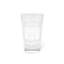 Personalized 16oz Pint Glass, Custom Printed with Campfire Graphic, Perf... - £22.71 GBP