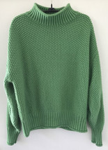 Lake Green Knit High Neck Sweater Medium - £799.35 GBP