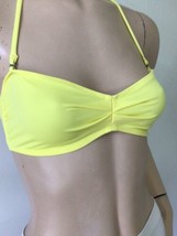 Solid &amp; STRIPED-NWT Sz. M “Chloe” Yellow Bikini Top Separate - £31.49 GBP