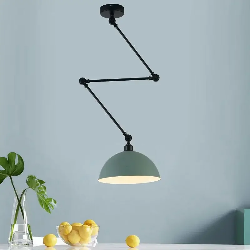 Modern Simplicity Adjustable Lamp Creative Nordic Restaurant  Bedroom Be... - $53.44