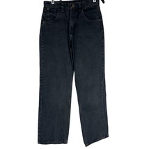 Wrangler Boys Adjustable Waist Denim Jeans Size 16 Black - £14.55 GBP