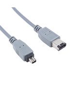 Firewire 6-4 Dv Video Cable Cord Lead For Panasonic Pv-Gs80 P Pv-Gs85 Pv... - $23.99