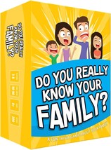 Do You Really Know Your Family A Fun Family Game Filled with Conversation Starte - £36.68 GBP