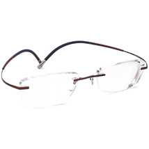 Silhouette Eyeglasses 7581 40 6062 Titan Brown Rimless Frame Austria 52[]19 140 - £156.83 GBP