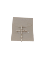 Morning Sun 925 Sterling Silver Cross Charm Pendant - $363.62 MXN