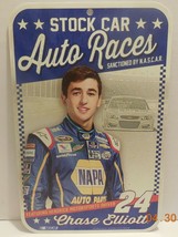 Wincraft Chase Elliot #24 NAPA 16&quot; x 11&quot; Nascar Sign - £19.00 GBP