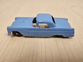 Vintage Tootsie Toy Metal Car THUNDERBIRD 1950&#39;s Ford 4&quot; Light Baby Blue 2 - £36.17 GBP