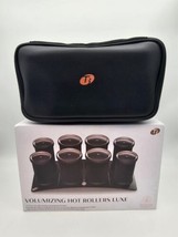 T3 Volumizing Hot Rollers LUXE with Travel Case - 8 Count (PO) - £55.38 GBP