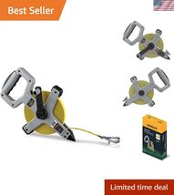 Open Reel Long Steel Tape Measure, 200-Feet - $172.04