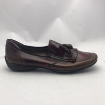 New Women&#39;s Sesto Meucci 2-Tone Burgundy/Brown Tassel Slip-ons - Size 9 1/2 N - £31.83 GBP