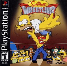 The Simpsons Wrestling - Sony PlayStation 1 PS1 PS2 PS3 PS PSX Video Game  - £31.68 GBP