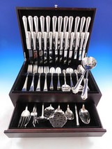 Fairfax by Gorham Sterling Silver Flatware Set 12 Service 98 Pieces Place Size - £5,535.58 GBP