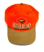 Red Head Blaze Bright Orange Duck Deer Elk Hunting Camp Baseball Cap Hat - $470.22 MXN