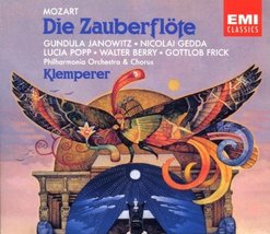 Mozart: Die Zauberflöte (The Magic Flute) / Janowitz, Gedda, Popp, Berry, Frick, - £35.96 GBP