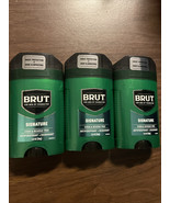 Brut Signature Antiperspirant Deodorant Stick Stain &amp; Residue Free 2 Oz ... - $413.77 MXN